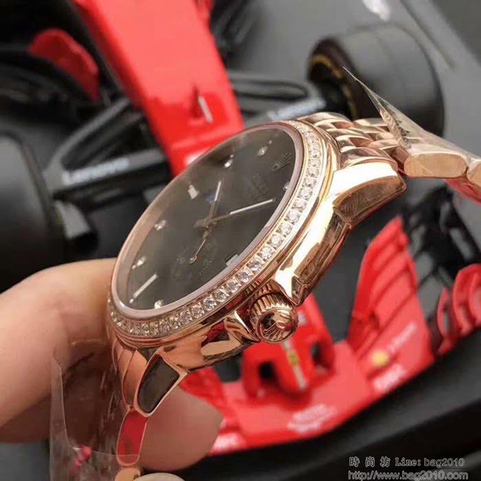 ROLEX勞力士 2019鼎力推薦 最新款勞力士 月相系列 九字位日月星辰功能 三度防水性能 透底 男士腕表  wssb4983